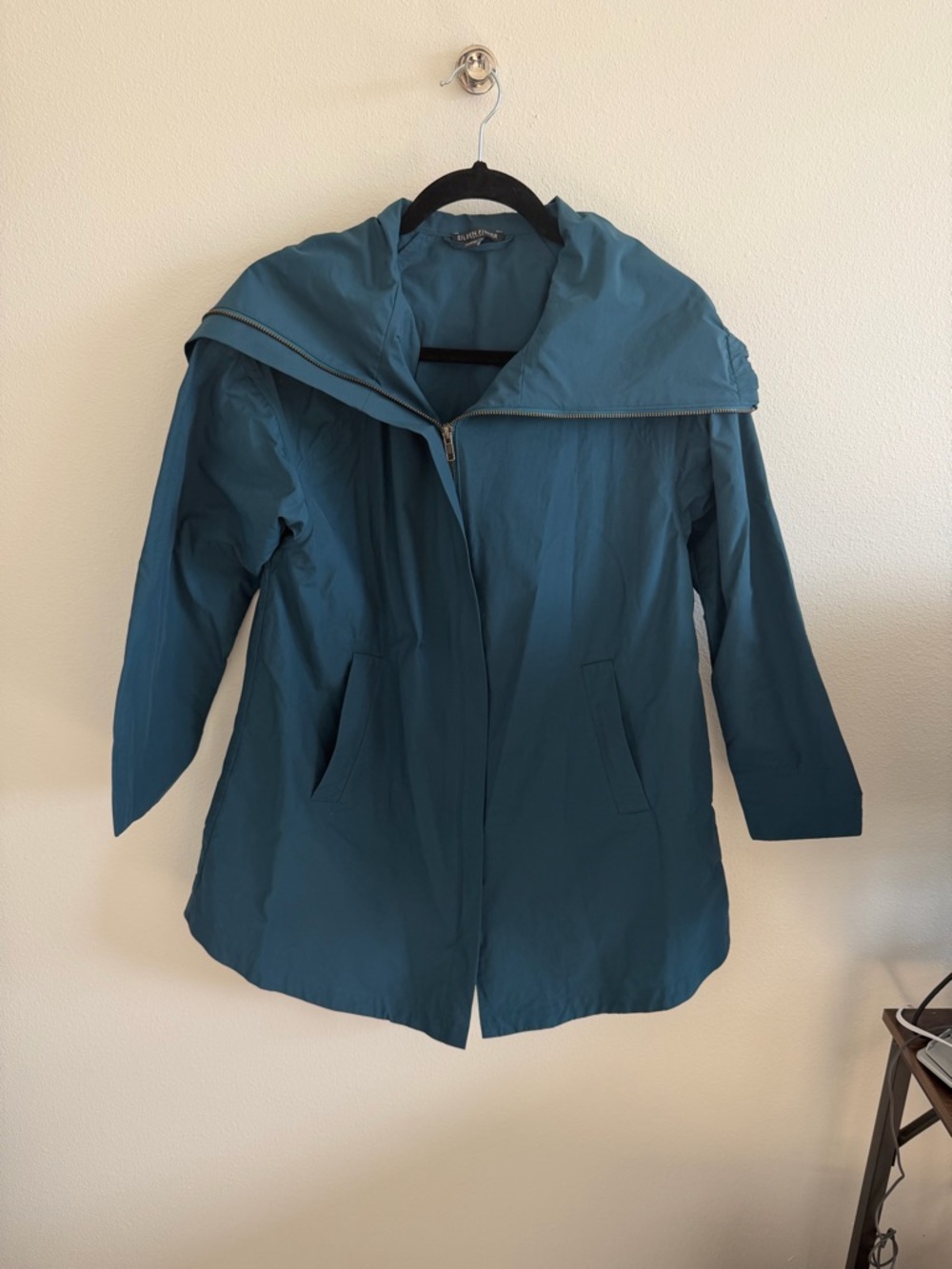 Eileen Fisher raincoat
